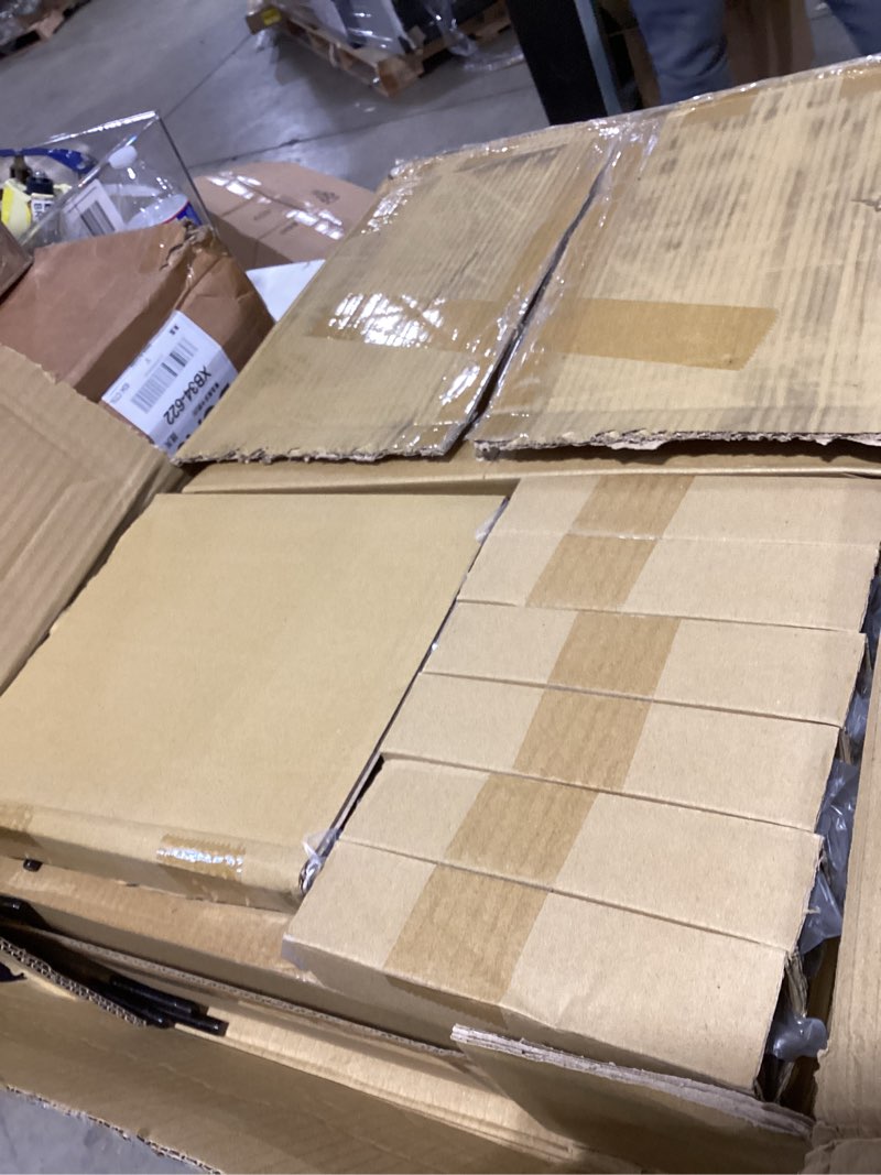 Condition photo showing Good Condition for Monolith 4 Tier Shelf Audio Stand - Open Air Storage, Modular Design, Sturdy, Compatible with Bose, Polk, Sony, Yamaha, Pioneer and Others, Black Black Regular