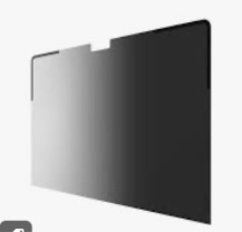 Magnetic Privacy Screen Protector for Macbook and Macbook Pro, Easy-removal and 3H Thickness (Macboo