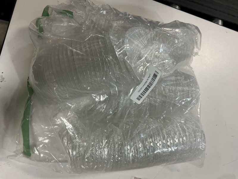 Condition photo showing New/Like New for 200 count sip lids for plastic cups 90mm strawless clear lids for iced coffee beer beverage sipper cups(white) 90mm white