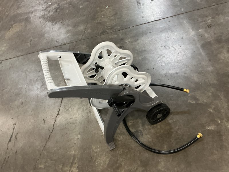 Condition photo showing As Is for 175 ft. hosemobile® hose reel cart