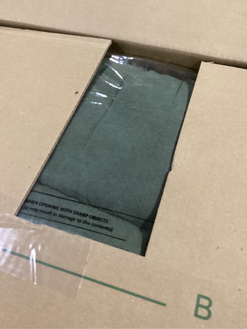 Condition photo showing Good Condition for Nautica - Queen Comforter Set, Microsuede Bedding with Soft Sherpa Reverse, 3 Piece Bed Set with Matching Pillowcases (Beckett Green) Queen Beckett Green