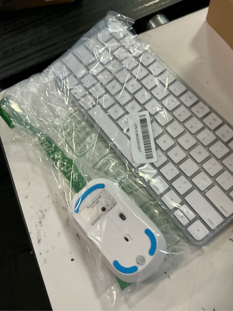 Condition photo showing Good Condition for bluetooth keyboard and mouse for mac, rechargeable, mini size, ultra slim, quiet typing, 4 level dpi, wireless keyboard and mouse compatible with mac, ipad, iphone, macbook air/pro