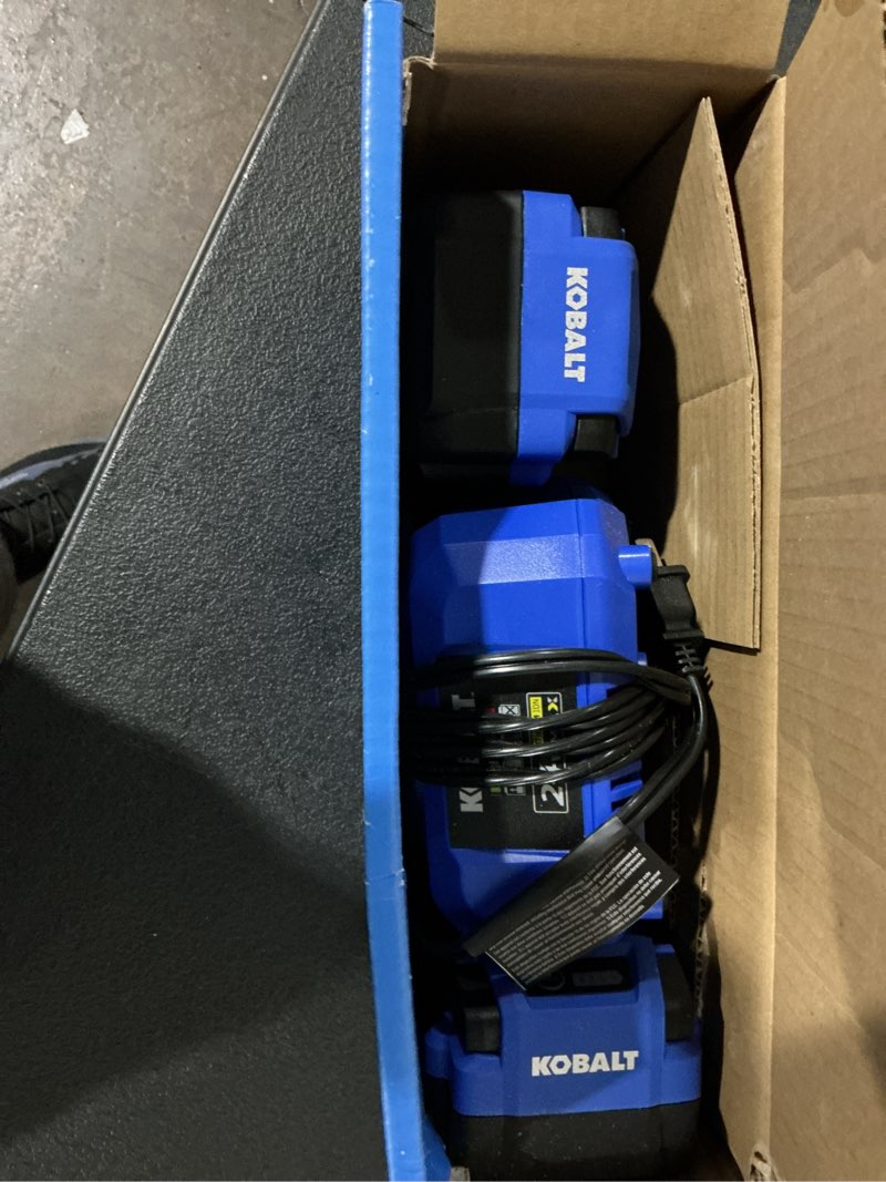Condition photo showing Good Condition for kobalt 24-v 2-pack lithium-ion battery and charger (4 ah)