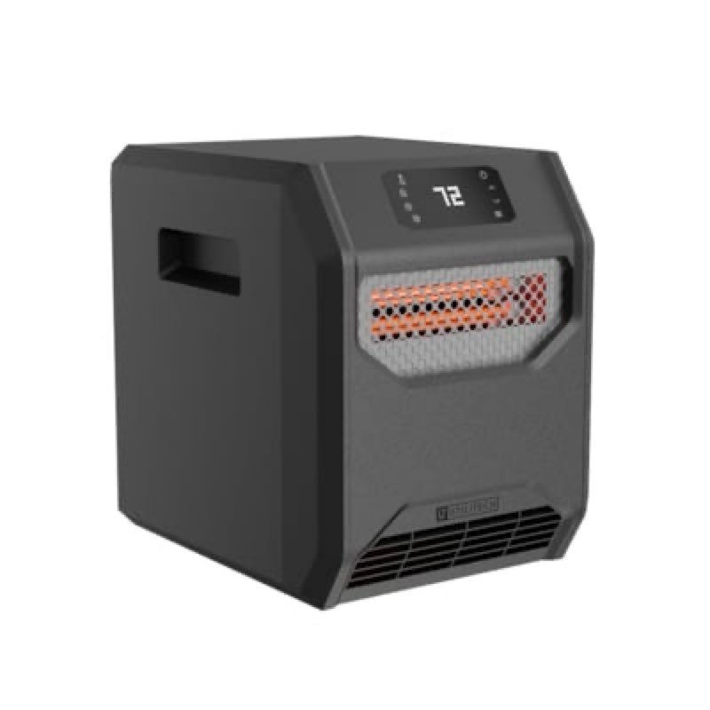 
utilitech 1500w cabinet heater 1500 -watt infrared quartz cabinet indoor electric space