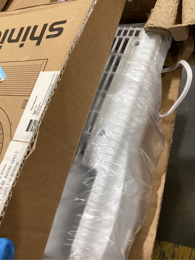 Condition photo showing Good Condition for shinic 9" quiet window fan with remote control - 2026 upgraded, 3-speed reversible airflow, includes removable bug screen, dust cover & foam sealing tape, expandable panels 24"-37", etl listed