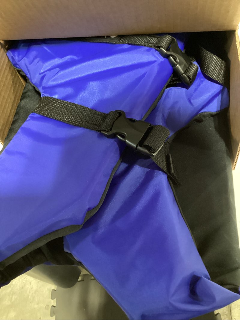 Condition photo showing Good Condition for onyx general purpose boating vest blue oversize vest,universal,jacket,classic