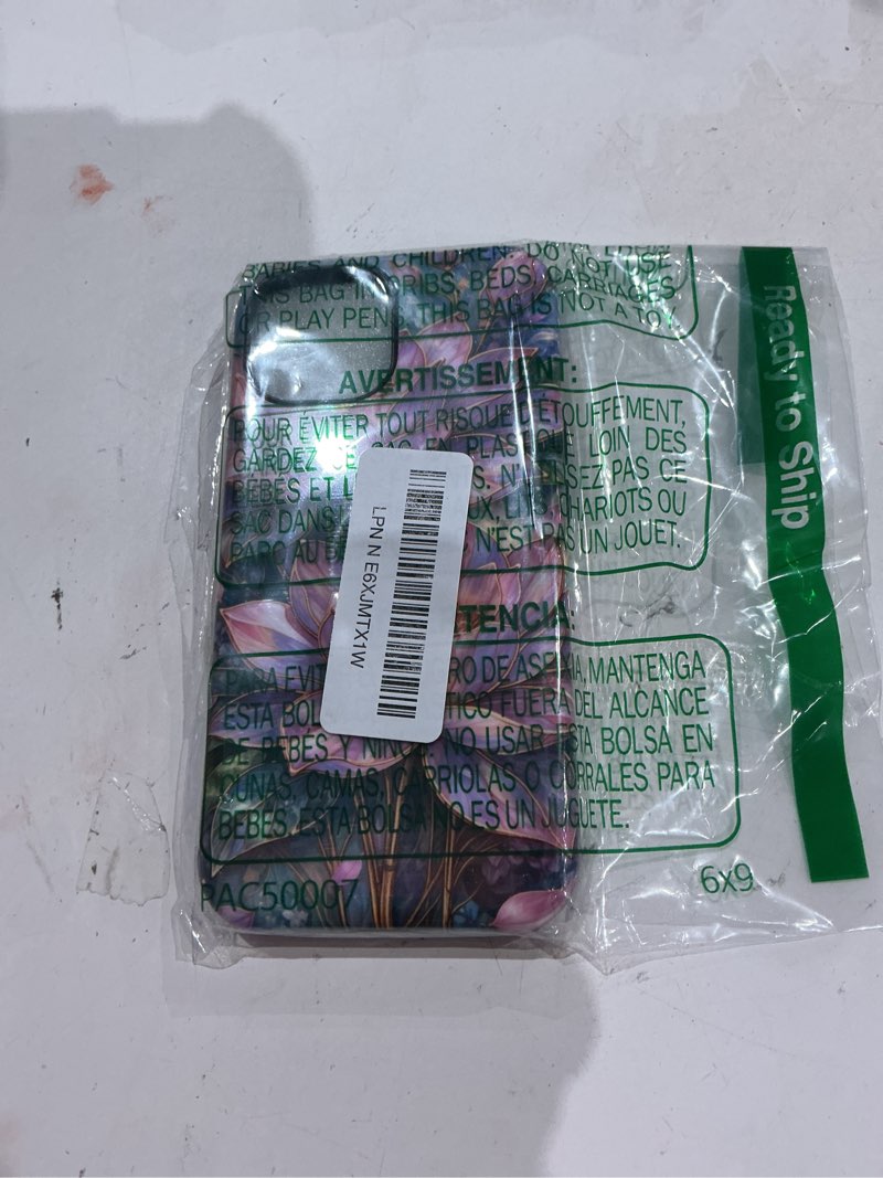 Condition photo showing Good Condition for jusy compatible with magsafe lotus case for iphone 15, aesthetic stained glass floral magnetic phone