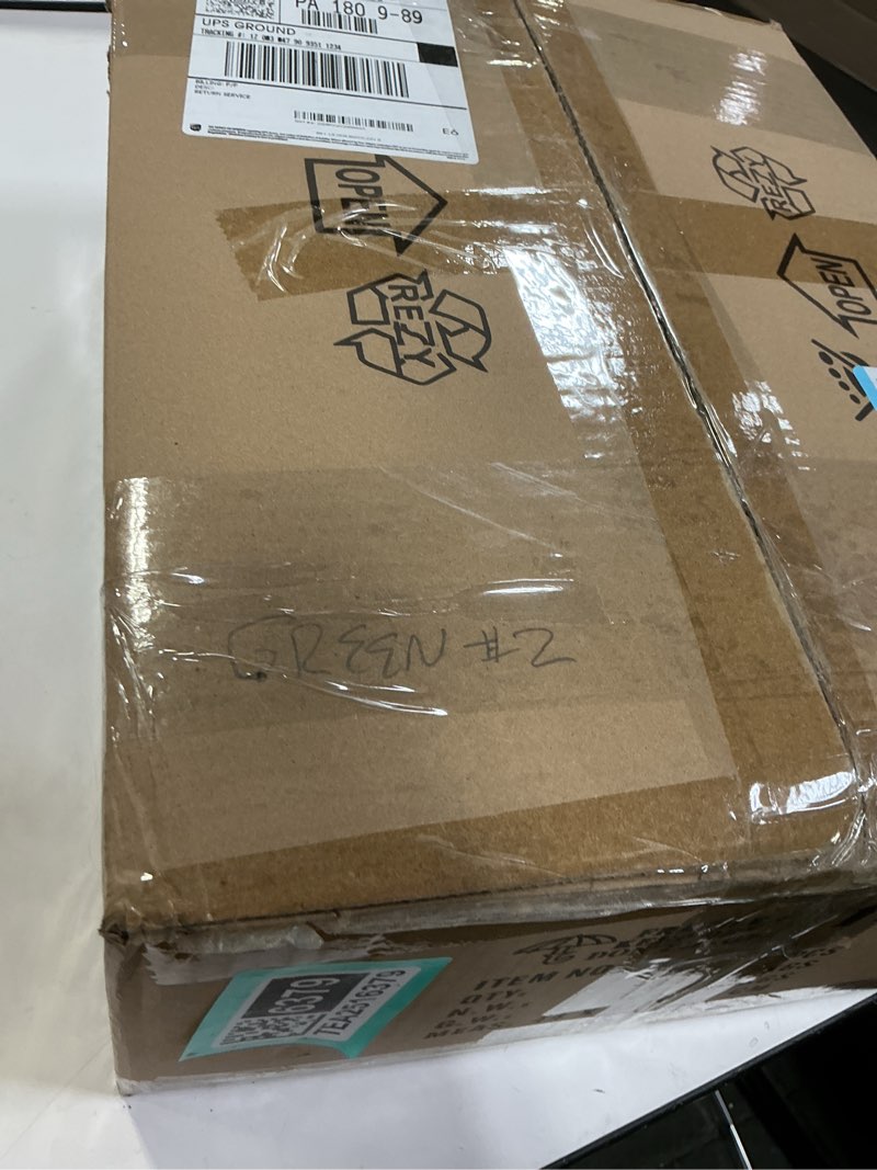 Condition photo showing Good Condition for Bathroom Light fixtures Mid Century Wall Sconce 2-Lights with Green Striped Shade Glass Wall Mount Light Modern Vanity Lights for Over Mirror Bedroom Hallway Overhead Jade green