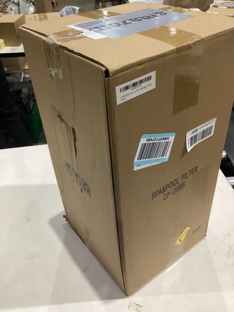Condition photo showing New/Like New for Cryspool® C100S Filter Compatible with CX100XRE, C100S, SwimClear C100S, PA100S, C-9440, 100 Sq. Ft Pool Filter Cartridge, 1 Pack