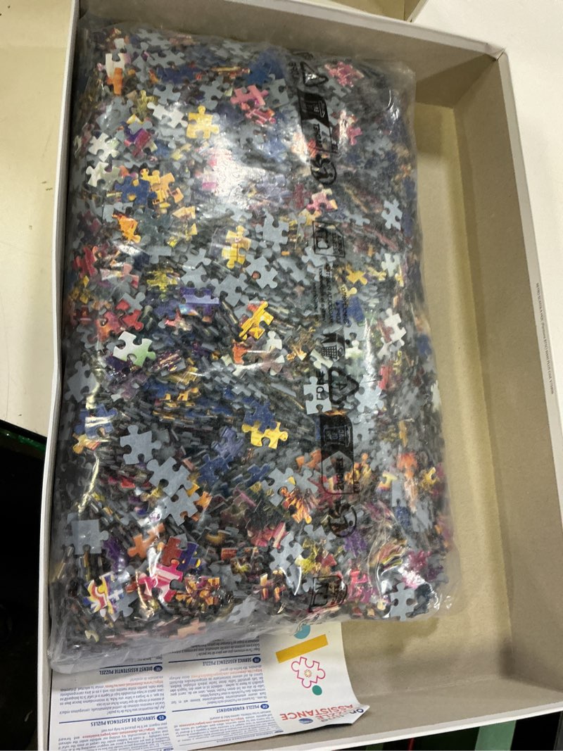 Condition photo showing New/Like New for clementoni 36528, las vegas collection puzzle for adults and children - 6000 pieces, ages 10 years plus