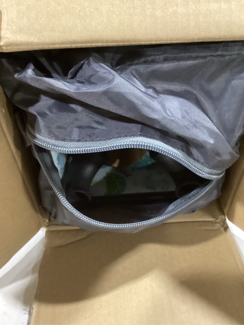 Condition photo showing Good Condition for Dream On Me Zodiak Baby Playard, Breathable Mesh Sides, Soft Comfortable Mattress, Quick & Easy to Fold with Travel Carry Bag, Compact Space Saving Design - Grey/Green