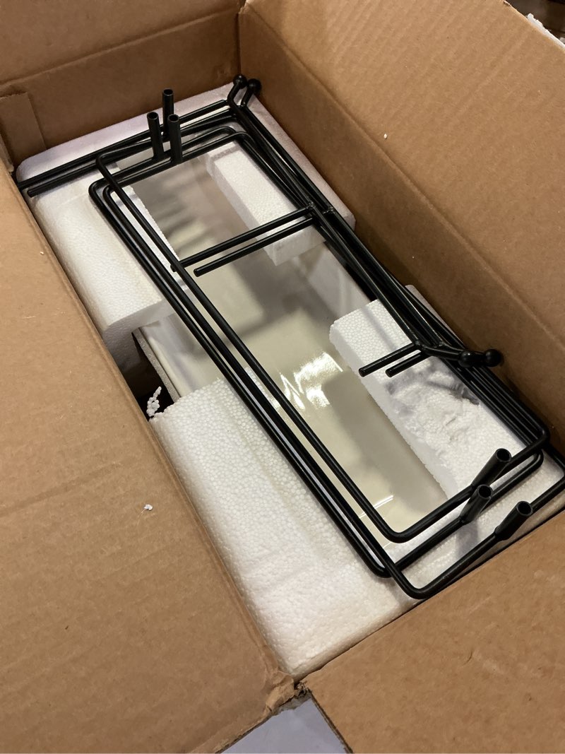 Condition photo showing Good Condition for MALACASA 3 Tier Serving Tray, Porcelain Tiered Cupcake Stand, Ceramic Elevated Serving Platter with Collapsible Sturdier Rack,Series PLAT (White, 14 Inch) White 14 Inch