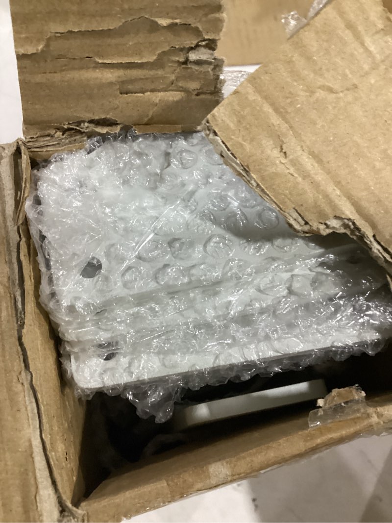 Condition photo showing New/Like New for goovilla shelf bracket, heavy duty floating shelf brackets 8 inch long, 6 pack brackets for shelves, white coated metal wall shelf support brackets with 1/5 inch thick and 160 lb. load capacity 8 inch white 6pack