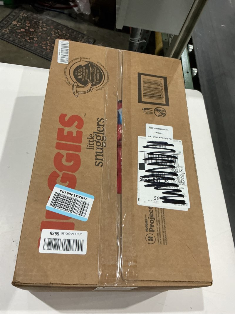 Condition photo showing New/Like New for huggies size 3 diapers, little snugglers baby diapers, size 3 (16-28 lbs), 168 count (6 packs of 28), packaging may vary size 3 168
