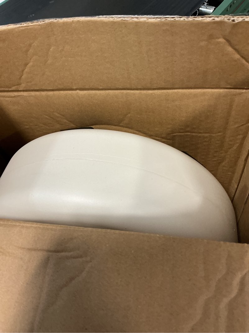 Condition photo showing Good Condition for healthsmart enhanced comfort 5" raised (round) toilet seat risers for seniors 5 slip resistant pads fsa/hsa eligible padded toilet seat elevation 15.7 x 15.2 x 6.1 new and improved