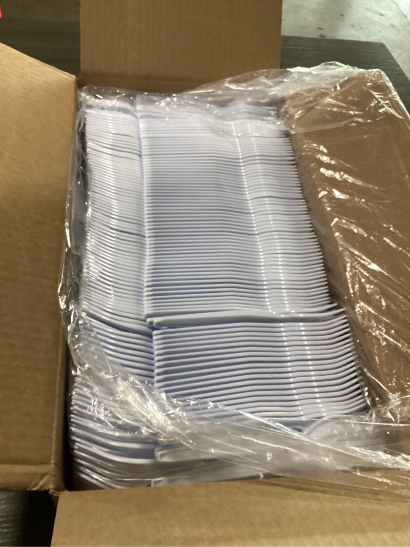 Condition photo showing New/Like New for dixie heavy-weight polystyrene disposable forks, 7.13"l, white, 1000 per case