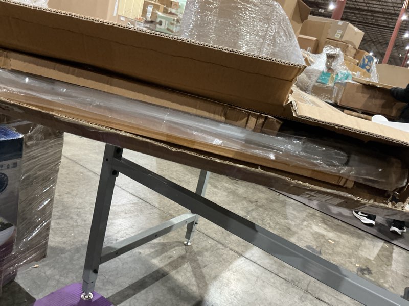 Condition photo showing Good Condition for allaibb white 40.55" extra tall wide 57.48-73.62" baby gate pressure mounted walk through child kids safety toddler tension pet dog gates with extension for doorways kitchen white 57.48-73.62"/146-187cm