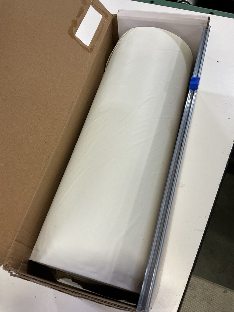 Condition photo showing Good Condition for cxpsinc 54 inch x 300 feet plastic table cover roll disposable tablecloth with slide cutter for all type/shape tables | party, banquet, birthdays, weddings(white, 300 feet) white 3600" x 54" (rectangular)