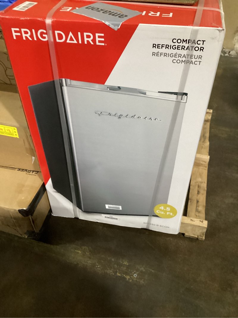 Condition photo showing New/Like New for Frigidaire, 4.5 cu ft Refrigerator, Stainless Steel Door, Platinum Series 4.6 cu ft