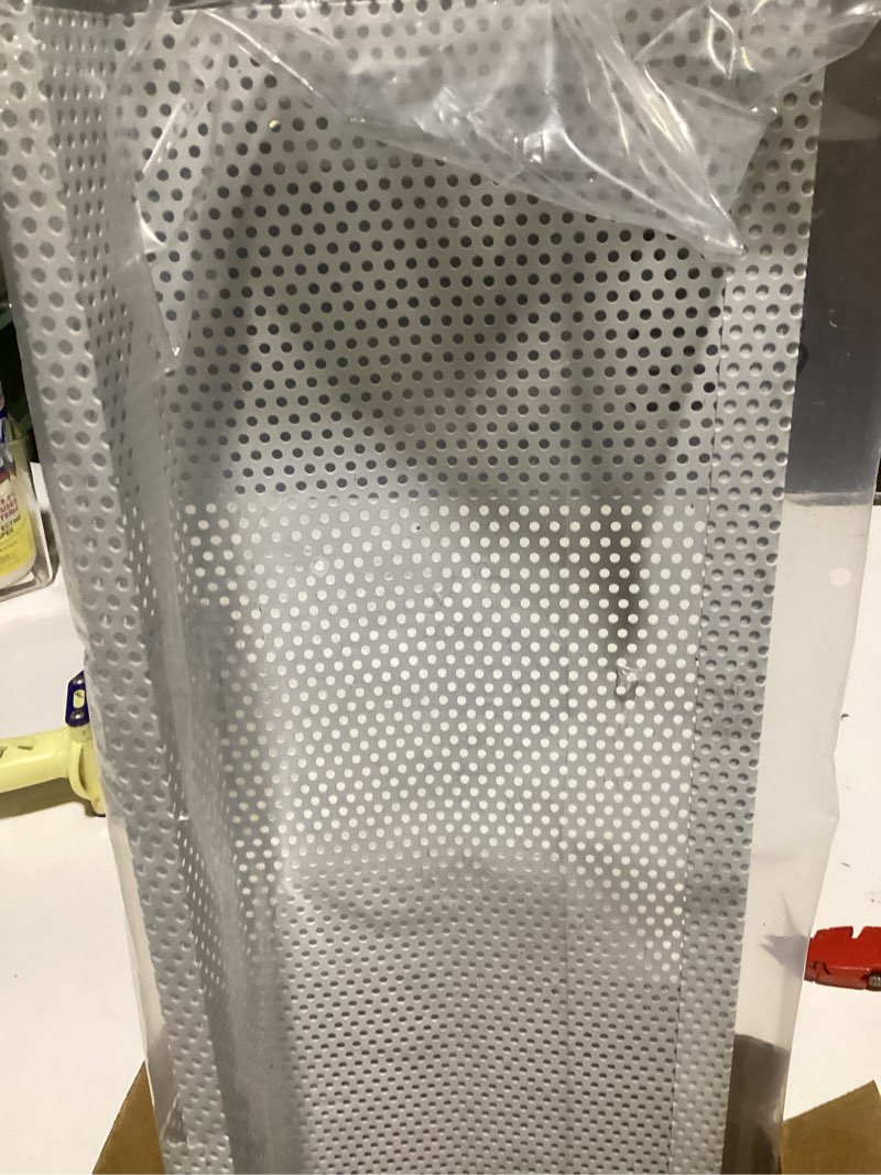 Condition photo showing New/Like New for 3ft Steel Easy Slip-On Baseboard Heater Cover with End Caps for Bathroom & Hydronic System for Replacing Old Cover, White Cover 3ft ?With End Caps?