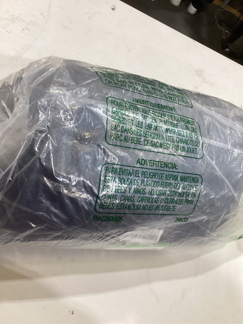 Condition photo showing Good Condition for 100% Egyptian Cotton Waffle Weave Throw Blanket for Bed Couch Sofa Home Decor, Soft Lightweight Bed & Couch Blanket for All Seasons (Navy Blue - King Size - 104 * 90") Navy Blue King - 104*90''