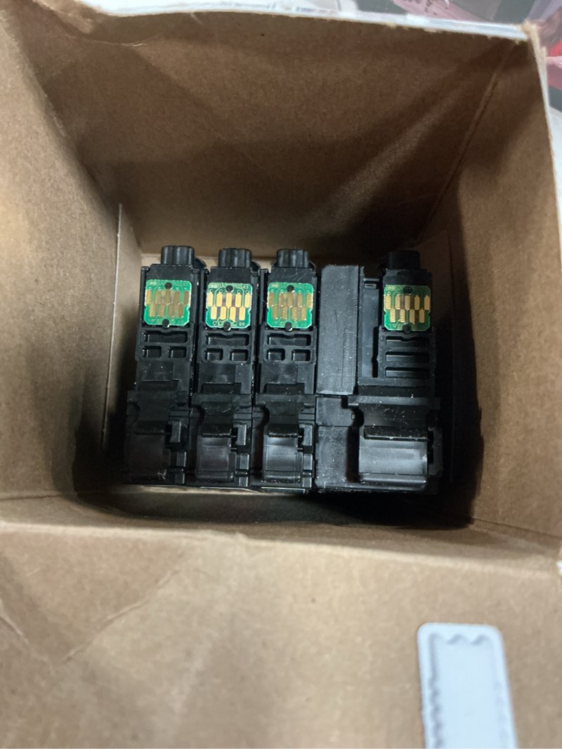 Condition photo showing As Is for epson 702 durabrite ultra ink high capacity black & standard color cartridge combo pack (t702xl-bcs) works with workforce pro wf-3720, 3730, 3733 black and color combo pack multi-pack ink