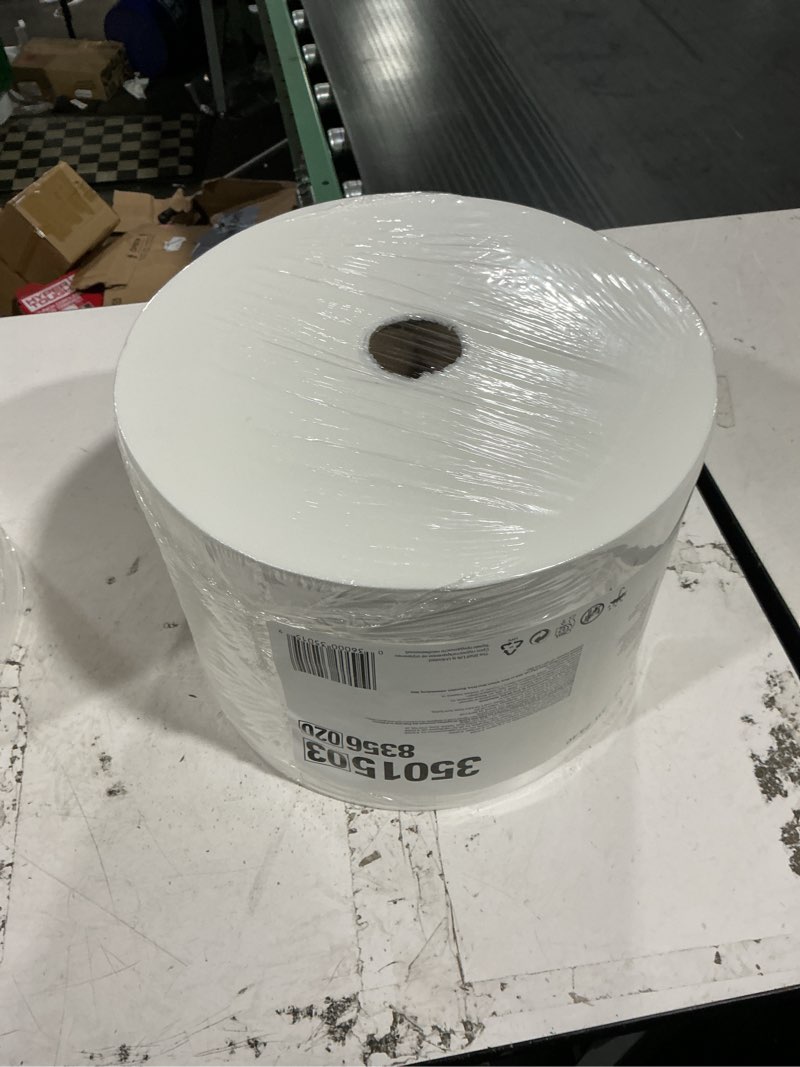 Condition photo showing New/Like New for wypall x50 disposable cloths (35015)  jumbo roll  9.8 x 13.4  white  1 100 sheets per roll