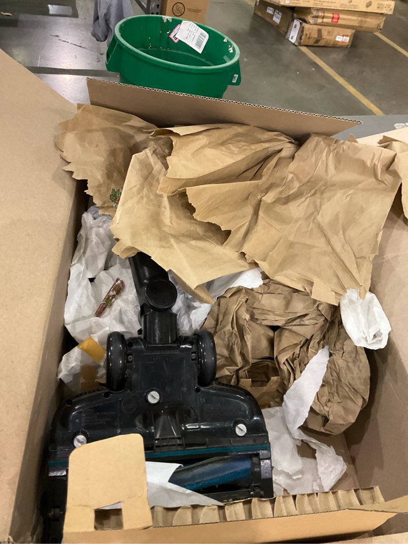 Condition photo showing As Is for Shark Cordless Vertex Pro Lightweight Cordless Stick Vacuum with DuoClean PowerFins, HEPA Fitler, Anti-Allergen Complete Seal, LED Headlights, For Carpets & Hardfloors, Red, IZ662H Vertex FlexPro w/ PowerDisplay(60 min)