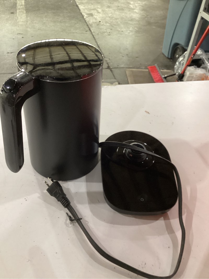 Condition photo showing As Is for ZWILLING Enfinigy Cool Touch 1.5-Liter Electric Kettle Pro, Cordless Tea Kettle & Hot Water - Black 1.5 L Black