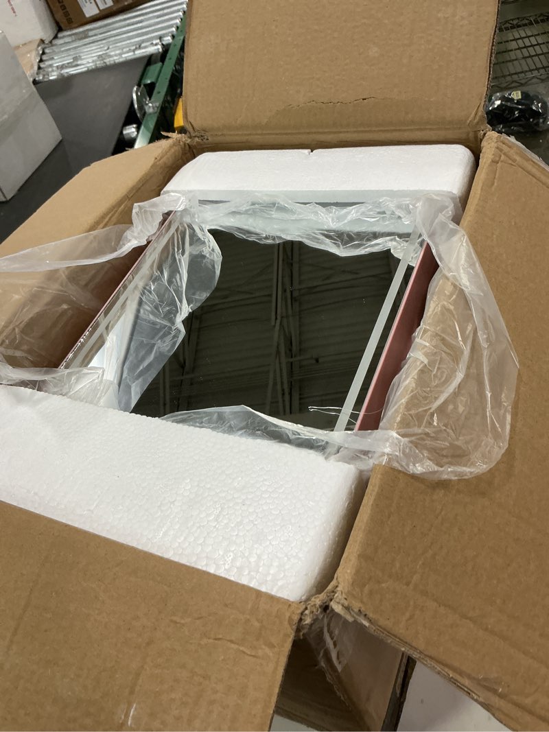 Condition photo showing Good Condition for advwin 12L Mini Skincare Fridge with Dimmable LED Light Mirror, Makeup Fridge for Cooler & Warmer, Cosmetics, Beauty, Food & Drinks, Portable Small Refrigerator for Bedroom, Office, Dorm and Car 12L white