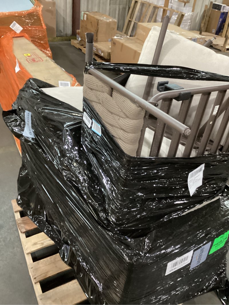 Condition photo showing As Is for Outdoor furniture set (used, product info unknown)