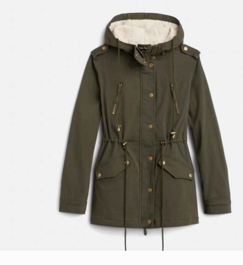 Women's Eden Society Olive Hooded Jacket