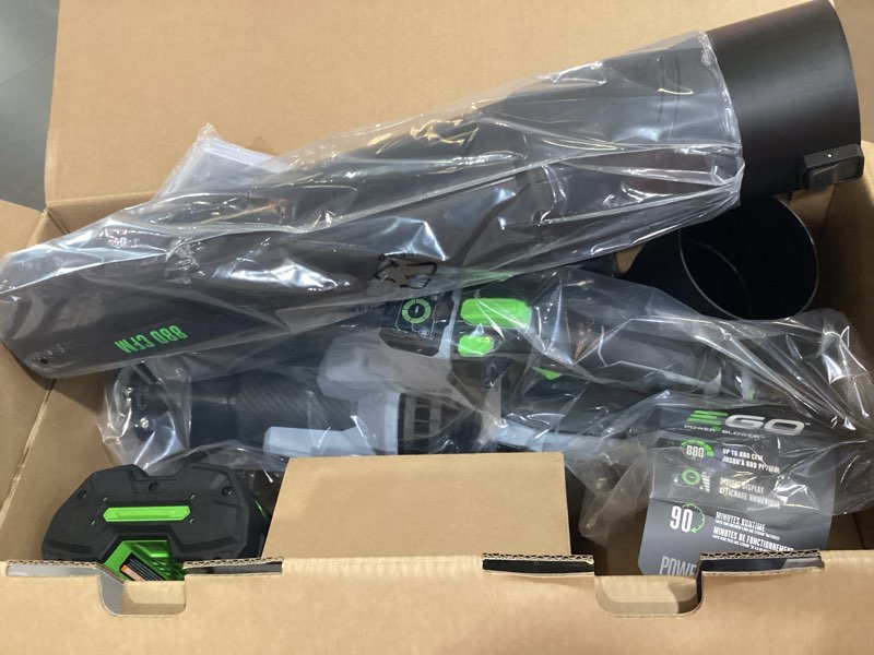 Condition photo showing Good Condition for ego 200 mph 880 cfm battery handheld leaf blower kit (battery & charger)
