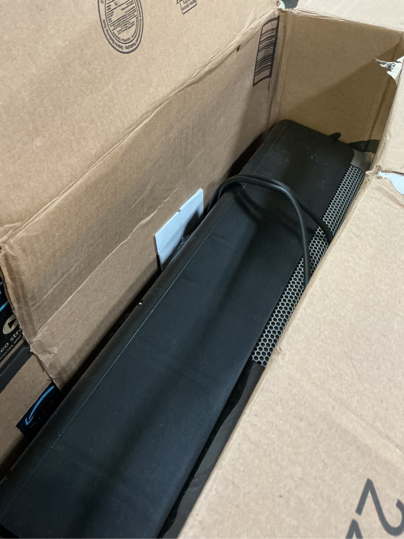 Condition photo showing As Is for space heaters for indoor use, 1500w ptc ceramic electric heater with thermostat, room temperature display, 70° oscillation, remote control, 12h timer, quiet portable heater for office bedroom