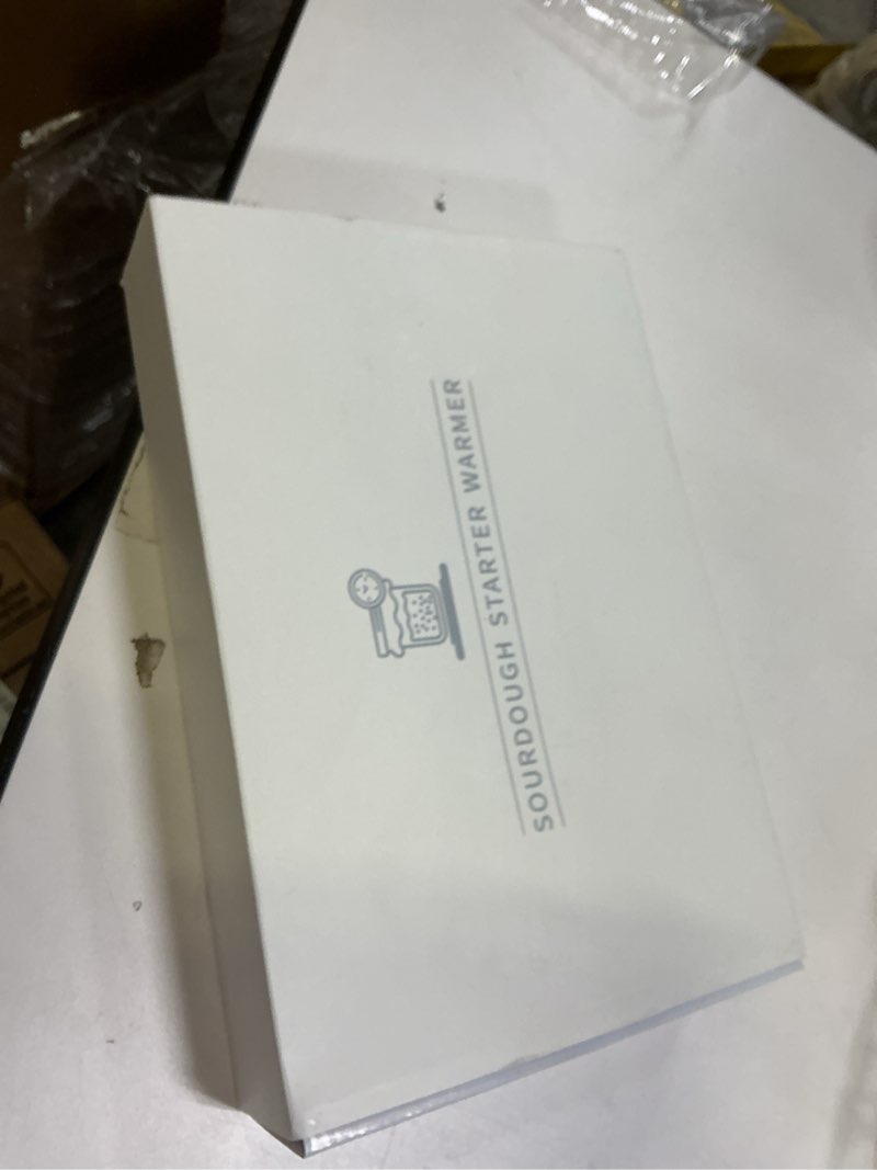 Condition photo showing New/Like New for Aegci Sourdough Fermentation Warmer Kit, Warming Mat 1°F Precision Control, 0-12H Timer, Auto On/Off, for 40oz Mason Jars, Ideal for Sourdough Starter & Yogurt Making