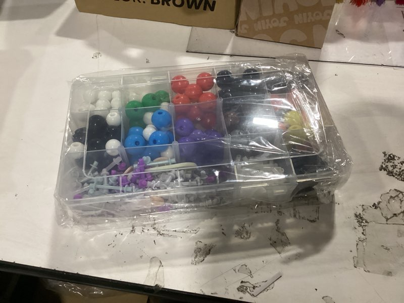 Condition photo showing New/Like New for molecular model kit, 444 pcs organic molecular chemistry set, atom element model kit for lessons in chemistry, molecular structures building kit, ochem science gift for teachers and students