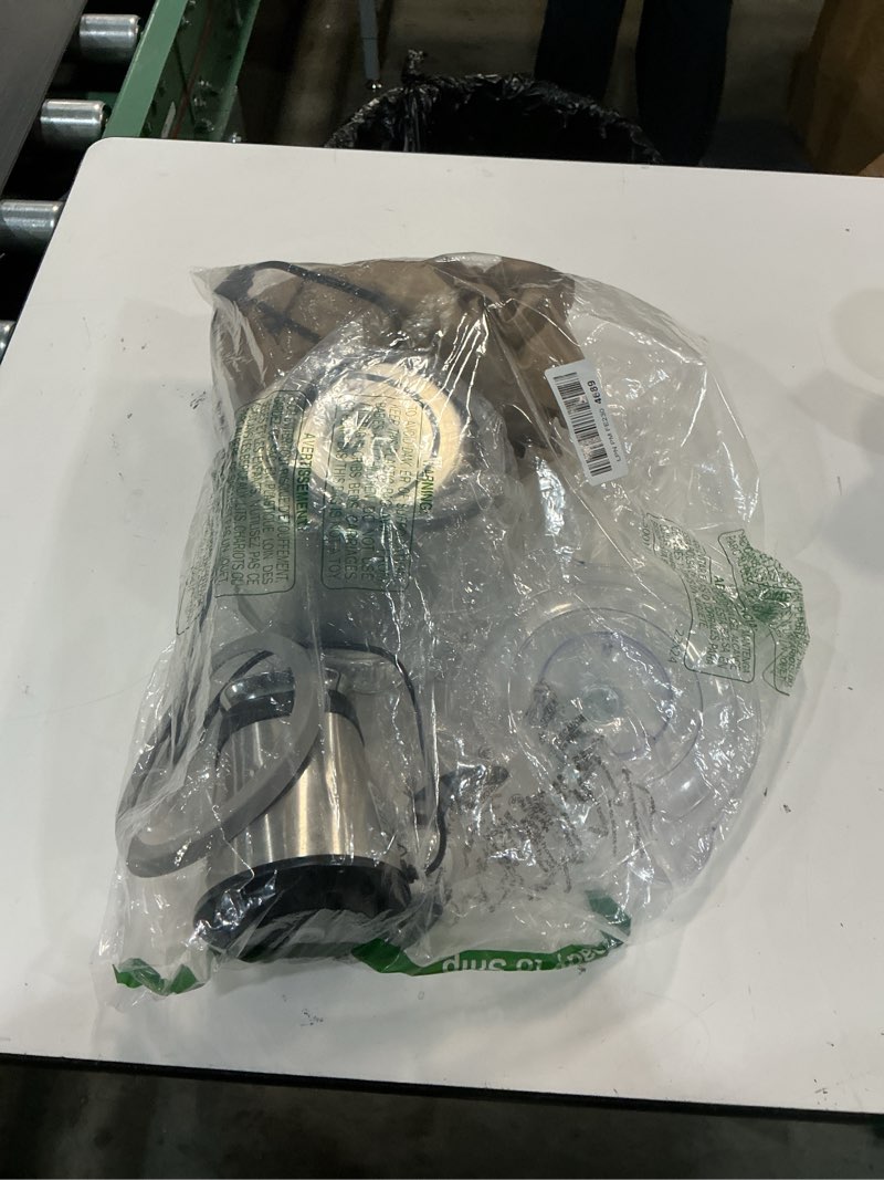 Condition photo showing As Is for Electric food processor vegetable chopper 500W 2x8cup bowls 2 bi-layer 4 blades Small Food chopper ideal as Electric Meat grinder for home use,Mincing,chopping for kitchen aid,baby foot,pet food 8cups+8cups