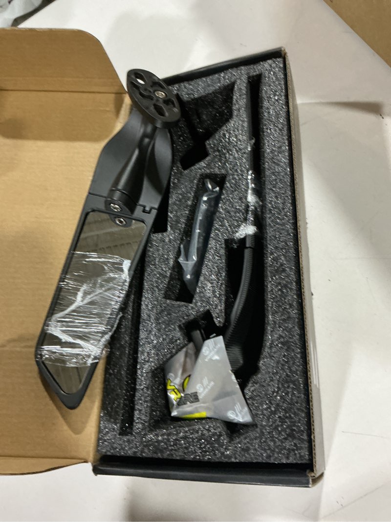 Condition photo showing Good Condition for large size motorcycle mirrors wing rearview mirrors compatible with kawasaki ninja 300 400 650 zx6r honda cbr300r cbr500r cbr600rr cbr1000rr suzuki gsxr 600 750 yamaha r15 r25 yzf600r large model