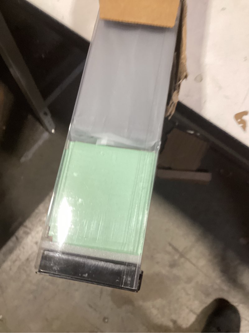 Condition photo showing New/Like New for aosky blackout roller shades cordless blinds for windows, free-stop shades with valance, thermal insulated fabric, uv protection, blinds for home and office (29" w x 72" h, linen grey) linen grey 29"w x 72"h