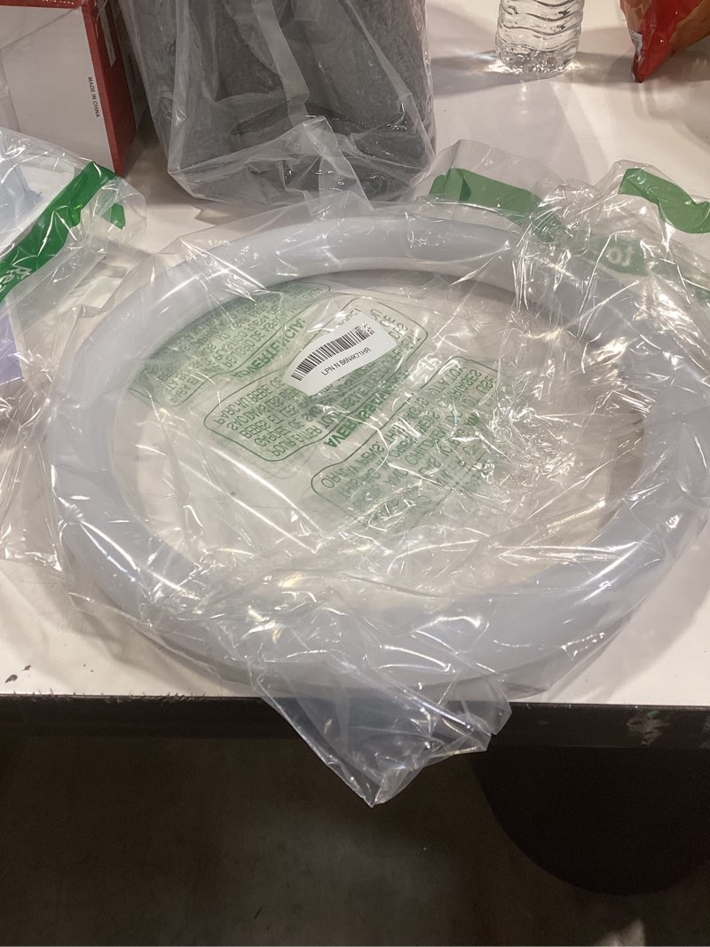 Condition photo showing New/Like New for led t9 circline light bulb, 12 inch led circular ceiling light, 18w 1900lm 5000k daylight white,replacement for 32w circular fluorescent light bulb(fc12t9), ballast bypass required(12 inch-5000k) 12 inch -5000k