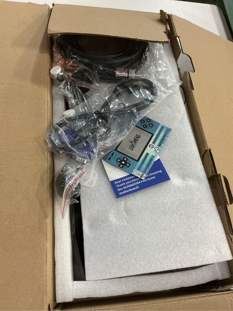 Condition photo showing Good Condition for regiisjoy 32000 mini pandoras box 78sarcade game console, 4 player 3d magical modified game, search save delete cheat function, favorite list, one-button combo, 128g tf, 12 classification pac