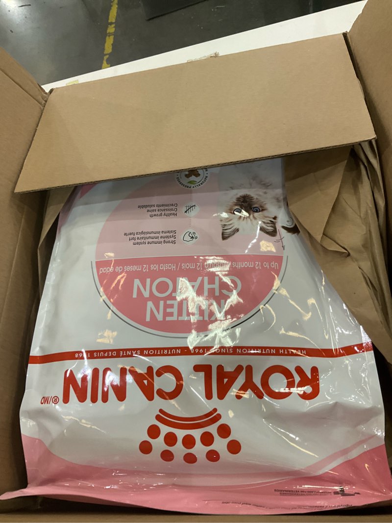 Condition photo showing As Is for Royal Canin Feline Health Nutrition for Young Kittens Dry Food, 14 lbs.