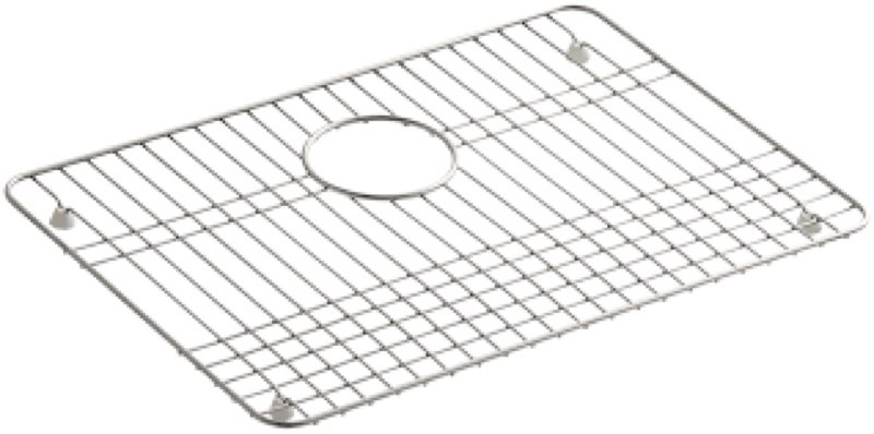 KOHLER K-3192-ST Sink Rack for Ballad Utility Sink and Select Undertone and Iron/Tones Kitchen Sinks, Stainless Steel