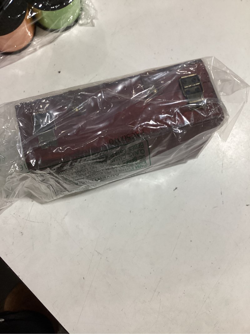 Condition photo showing Good Condition for vintiquewise(tm old-fashioned small suitcase/decorative box with straps