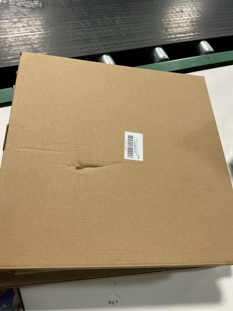 Condition photo showing New/Like New for Stained Glass Window Hanging - Reindeer Blue Starry Sky Suncatcher for Doors Home Christmas Decoration Winter Sun Catcher Thanksgiving New Year Birthday Gifts for Women Men Mom Nana 11.8 in Blue and Gold 11.8x11.8 IN