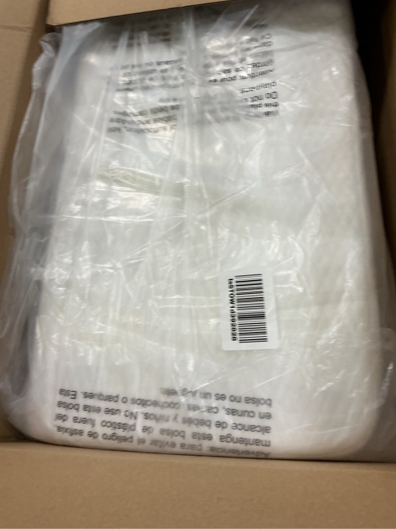 Condition photo showing Good Condition for Lilian&Gema Pack and Play Mattress 38"x26"x1.5", Pack N Play Mattresses Pad for Play Pen and Playard, Premium Foam Playpen Mattress Topper with Washable Cover & Traveling Bag for Baby Toddler White