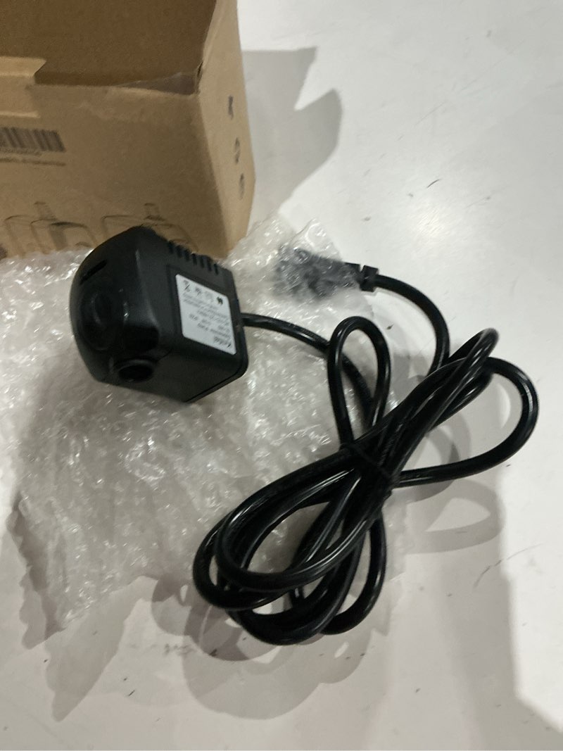 Condition photo showing Good Condition for knifel submersible pump 150gph (550 l/h 9.5w) ultra quiet with over heating protection 4ft high lift for fountains, hydroponics, ponds, aquariums & more