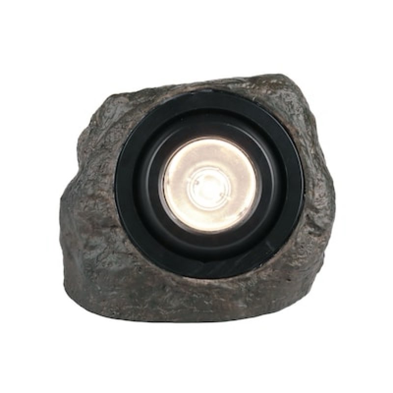 harbor breeze 40 -lumens gray solar led outdoor path light with dusk-to-dawn sensor