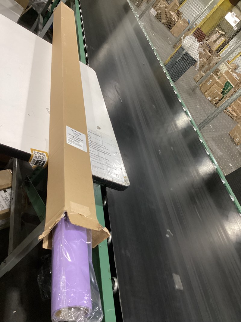 Condition photo showing Good Condition for huamei seamless photography background paper, purple photo backdrop paper 53 inches wide x 16 feet, (4.4x16 feet) (thistle) 4.4 ft x 16 ft thistle