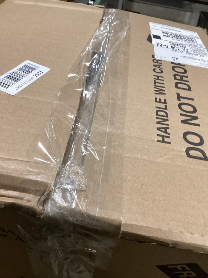Condition photo showing New/Like New for IRIS USA Cat Litter Box, Large Top Entry with Litter Catching Lid and Scoop, Dog Proof, Cat Box Enclosure, Beige/White Beige Top Entry
